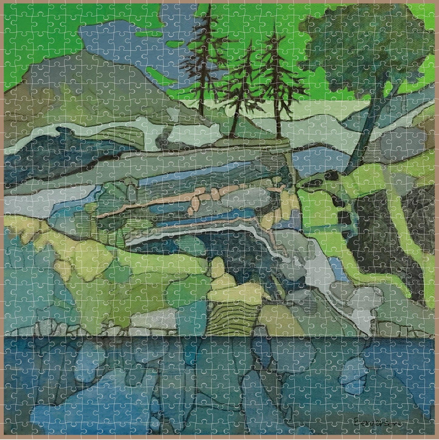 Three Pines by Judith Bergerson